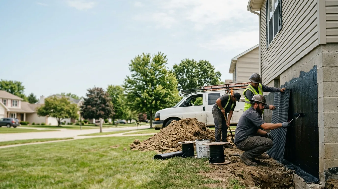 Basement Waterproofing in Pedro, OH near me